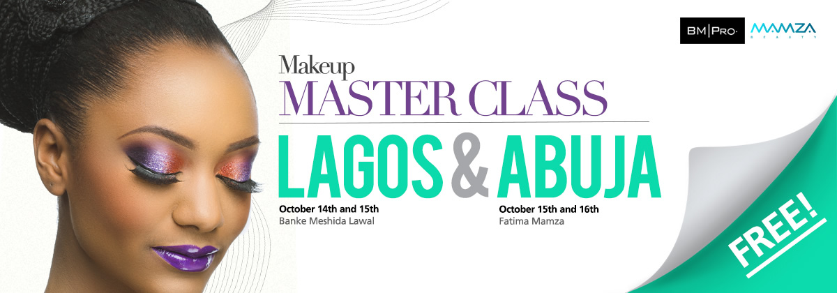 The Makeup Masterclass - Lagos and Abuja